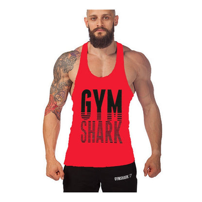 Golds Gym Stringer Tank Top Men Bodybuilding gym Clothing Fitness Mens Shirt - Shopy Max