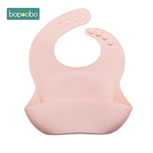 Bopoobo Baby Bib Adjustable Animal Picture Waterproof Saliva