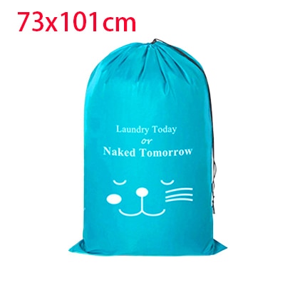 Smile Shape Nylon Laundry Bag Wash Me Travel Storage Pouch Machine