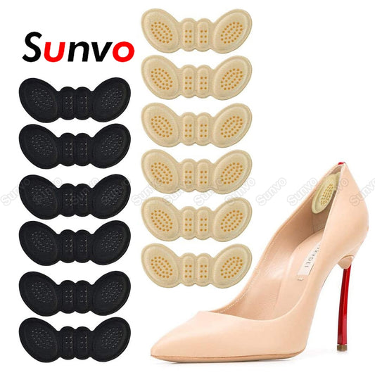 6 Pairs Heel Insoles Pads for Women High Heel Shoes Adhesive Liner