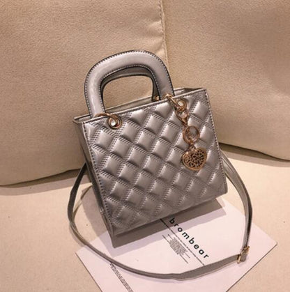 Luxury Brand Tote bag 2021 Fashion New High Quality Patent Leather Women's Designer Handbag Lingge Chain Shoulder Messenger Bag