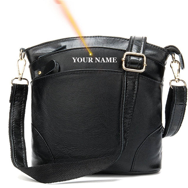 WESTAL Leather Shoulder Bag for Women Purses and Handbags Women's Bag
