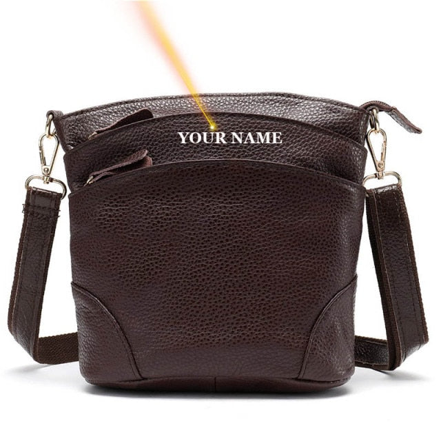 WESTAL Leather Shoulder Bag for Women Purses and Handbags Women's Bag
