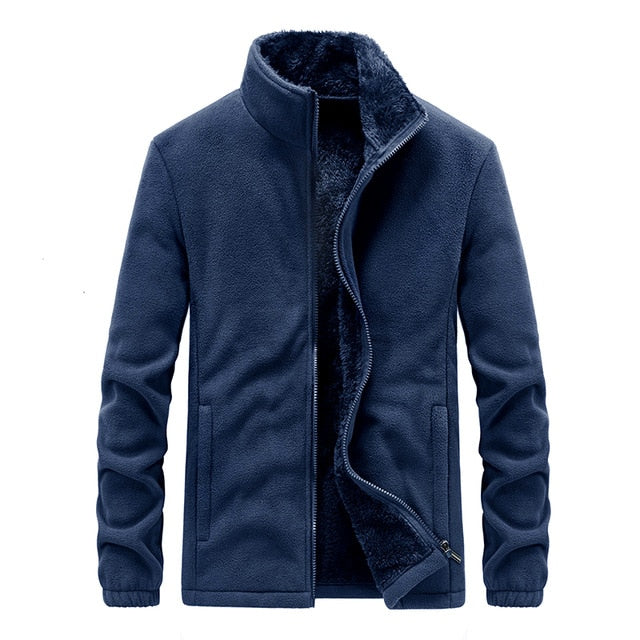 Men 2021 New Winter Fleece Jacket Parka Coat Men Spring Casual Tactical Army