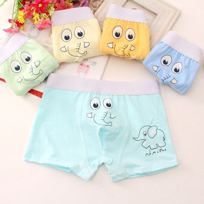 HH 3 Piece Kids Boys Underwear Cartoon Children's Shorts Panties