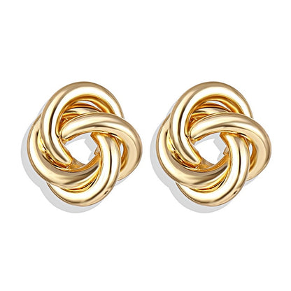 FNIO Fashion Vintage Earrings For Women Big Geometric