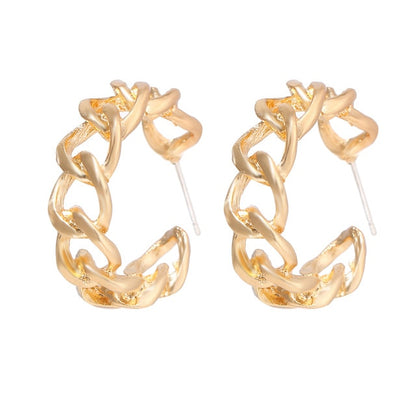 FNIO Fashion Vintage Earrings For Women Big Geometric