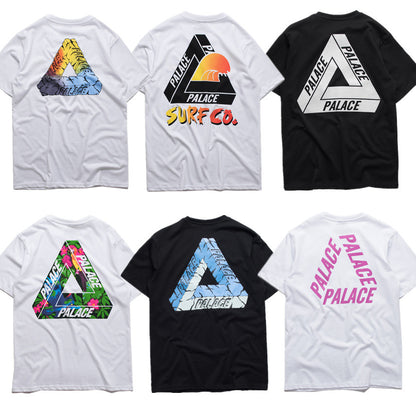 Palace T shirt Men 1:1 High Quality Palace Skateboards T-Shirts 100% Cotton Summer Style Short - Shopy Max