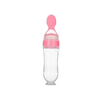 Baby Spoon Bottle Feeder Dropper Silicone Spoons for Feeding Medicine Kids