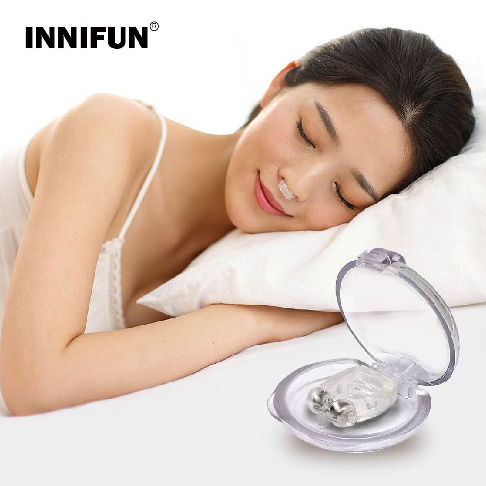 Mini Anti Snoring Snore Stoper Device Silicone Nose Clip Sleep Noise