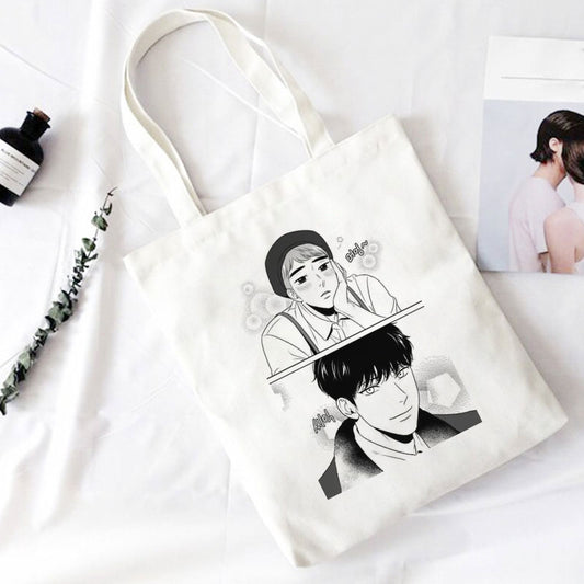 2021 Summer Sangwoo Yoonbum Killing Stalking Shoulder Canvas Bags