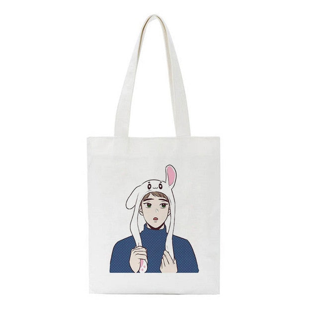 2021 Summer Sangwoo Yoonbum Killing Stalking Shoulder Canvas Bags