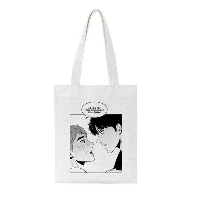 2021 Summer Sangwoo Yoonbum Killing Stalking Shoulder Canvas Bags