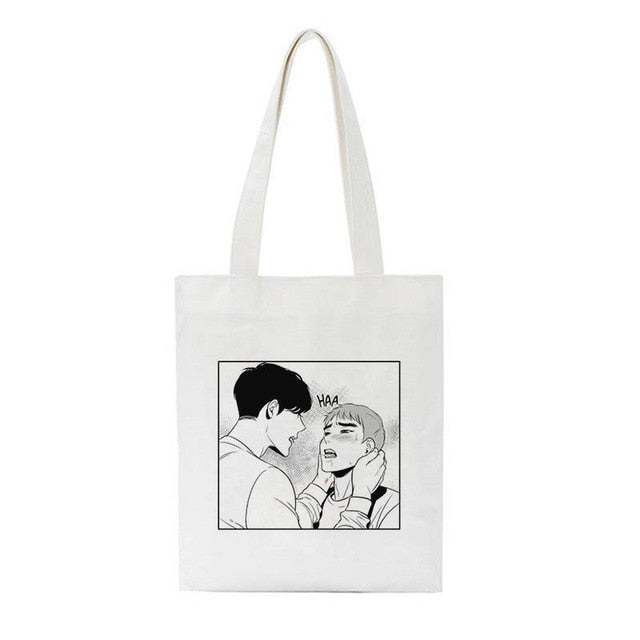2021 Summer Sangwoo Yoonbum Killing Stalking Shoulder Canvas Bags