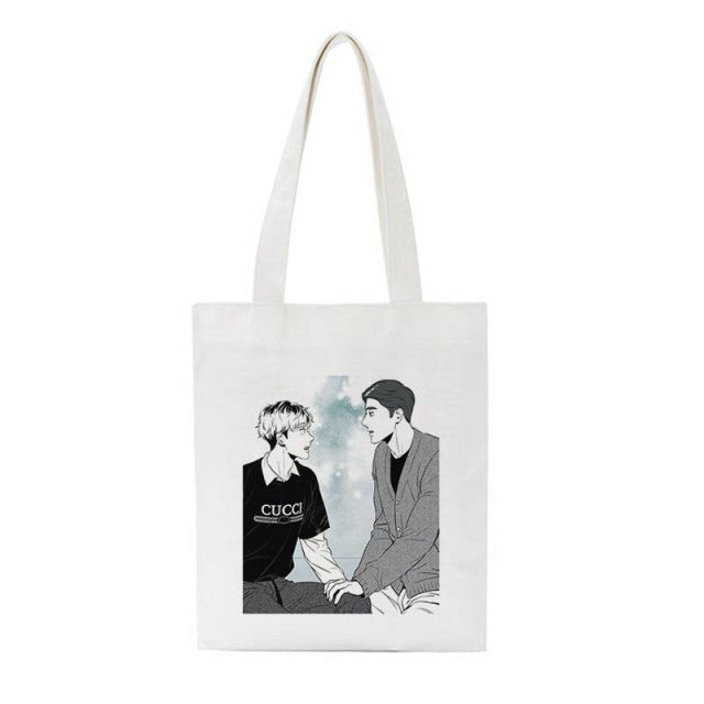 2021 Summer Sangwoo Yoonbum Killing Stalking Shoulder Canvas Bags