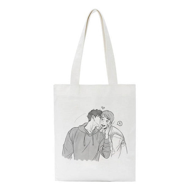 2021 Summer Sangwoo Yoonbum Killing Stalking Shoulder Canvas Bags