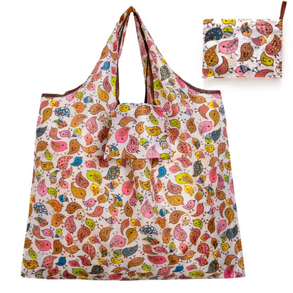 BIG Eco-Friendly Folding Shopping Bag Reusable Portable Shoulder