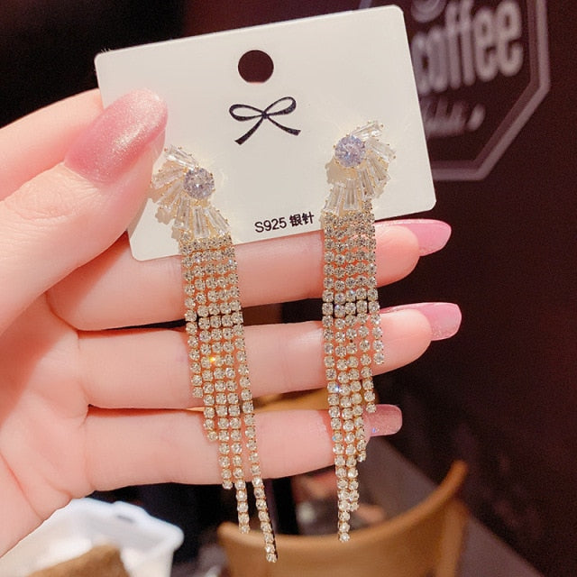 2021 New Fashion Korean Oversized White Pearl Drop Earrings for Women