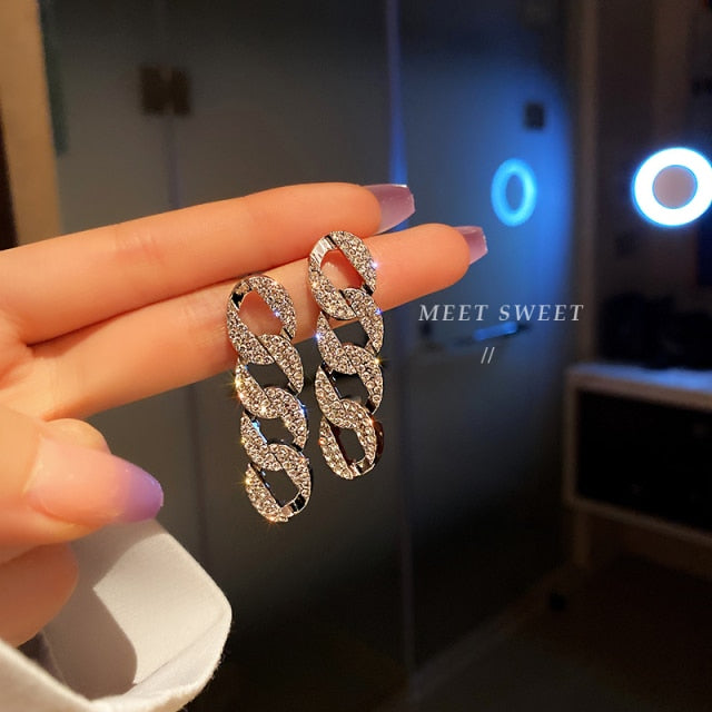 2021 New Fashion Korean Oversized White Pearl Drop Earrings for Women
