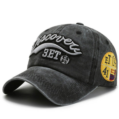 2021 Summer Women Men Baseball Cap Solid Snapback Letter Embroidery