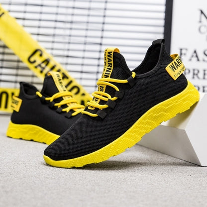 Fashion Men Sneakers Mesh Casual Shoes Lac-up Mens Shoes Lightweight