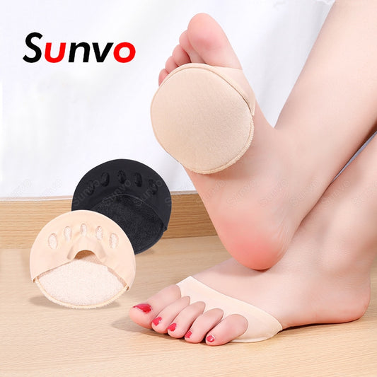 Five Toes Forefoot Pads for Women High Heels Half Insoles Calluses Corns Foot Pain