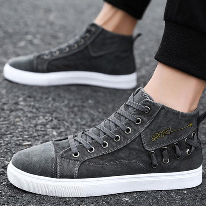 Canvas Shoes Men Sneakers 2021 Autumn Sneakers Designer Mens High Top Shoes Casual Sneakers