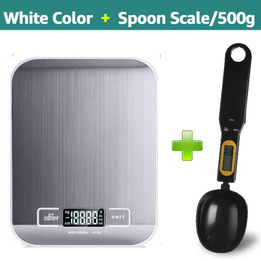 Digital Kitchen Scale 5kg/10kg Food Multi-Function 304 Stainless Steel Balance