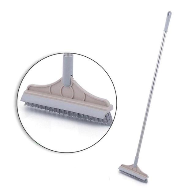 1Pcs Rotating Bathroom Kitchen Floor Crevice Cleaning Brush Brushes Long Handle