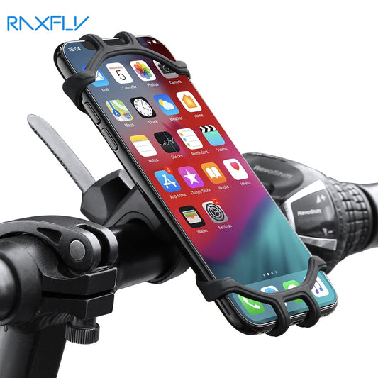 RAXFLY Bike Phone Holder Bicycle Mobile Cellphone Holder Motorcycle Suporte - Shopy Max