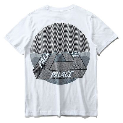 Palace T shirt Men 1:1 High Quality Palace Skateboards T-Shirts 100% Cotton Summer Style Short - Shopy Max