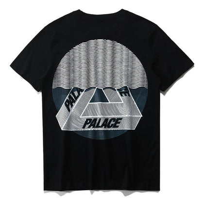 Palace T shirt Men 1:1 High Quality Palace Skateboards T-Shirts 100% Cotton Summer Style Short - Shopy Max