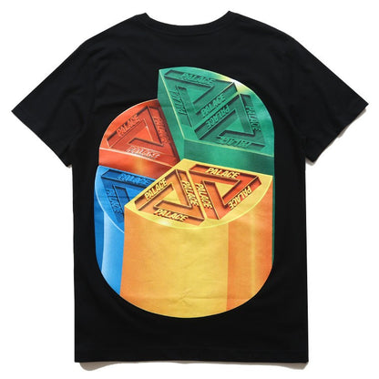 Palace T shirt Men 1:1 High Quality Palace Skateboards T-Shirts 100% Cotton Summer Style Short - Shopy Max