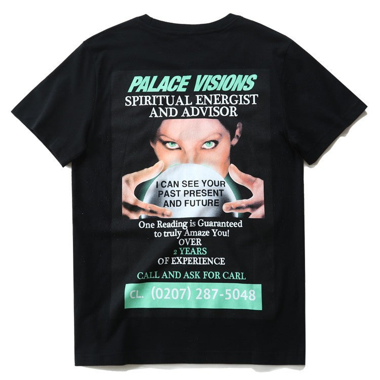 Palace T shirt Men 1:1 High Quality Palace Skateboards T-Shirts 100% Cotton Summer Style Short - Shopy Max