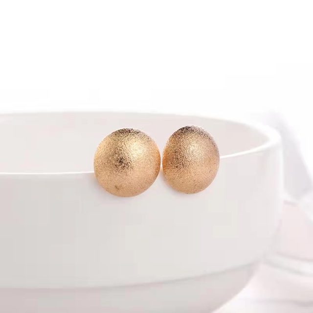 WYBU Summer Style Golden Drop Earrings For Women Geomatric Black