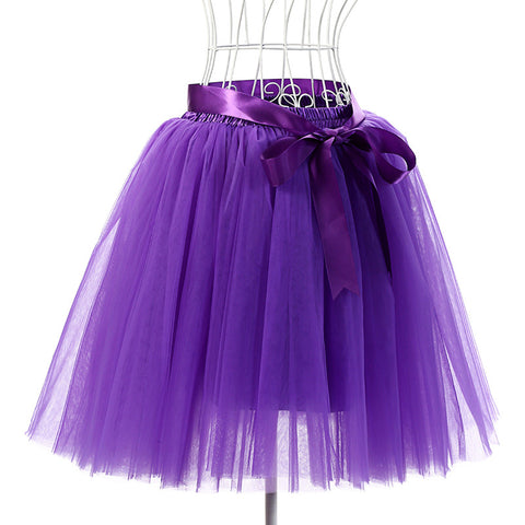 Skirts Womens 7 Layers 50 cm Midi Tulle Skirt American Apparel Tutu Skirts Women