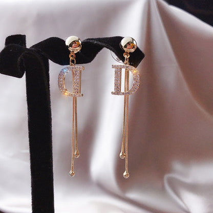 New Women's Earrings Korean Stud Earrings for Women Vintage