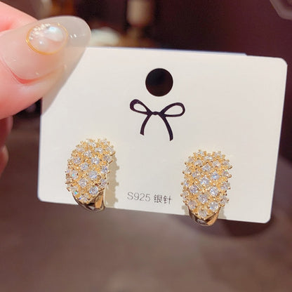 New Women's Earrings Korean Stud Earrings for Women Vintage
