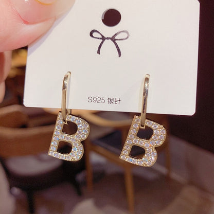New Women's Earrings Korean Stud Earrings for Women Vintage