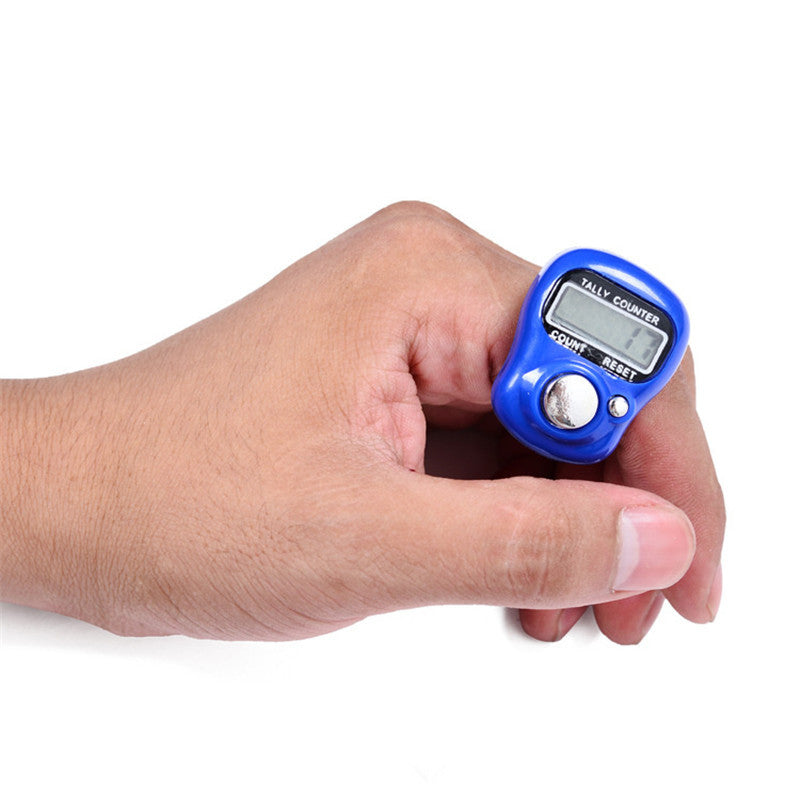 Stitch Marker And Row Finger Counter LCD Electronic Digital Tally Counter Hot Sale New - Shopy Max