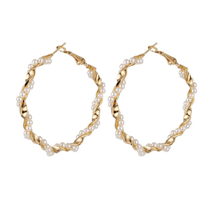 FNIO Fashion Vintage Earrings For Women Big Geometric