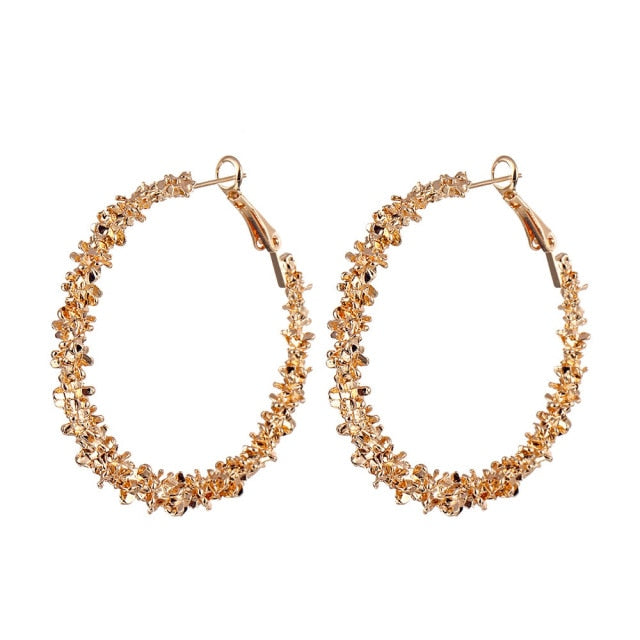 FNIO Fashion Vintage Earrings For Women Big Geometric