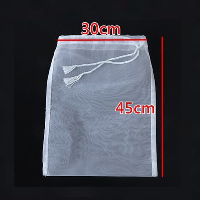 Beer Homebrew Filter Bag for Brewing Reusable Kitchen Food Filter Bags Strainer - Shopy Max
