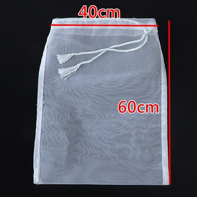 Beer Homebrew Filter Bag for Brewing Reusable Kitchen Food Filter Bags Strainer - Shopy Max