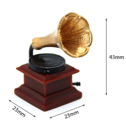 Mini Fruits Basket Broom Oil Lamp Table Treasure Box Potted Plant Flowers