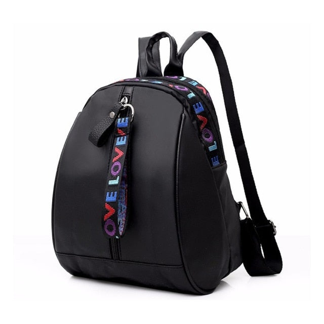 Hot Selling Fashion Women's Backpack PU Leather Rucksack Travel Colorful