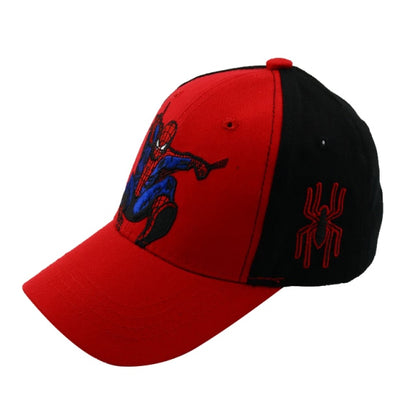Disney Anime Spiderman Baseball Cap For Boys Girls Autumn Baby Hats Children'