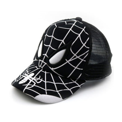 Disney Anime Spiderman Baseball Cap For Boys Girls Autumn Baby Hats Children'