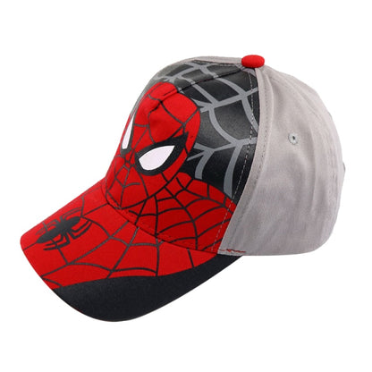 Disney Anime Spiderman Baseball Cap For Boys Girls Autumn Baby Hats Children'