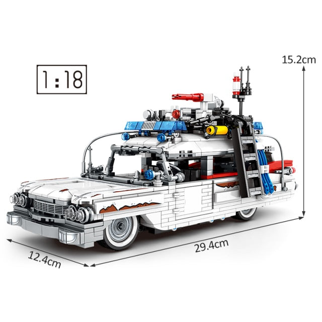 City Technical Vehicle Truck MOC Architecture Model Building Blocks S